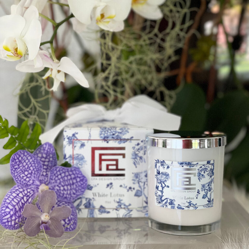 White Lotus Candle (11 oz.)