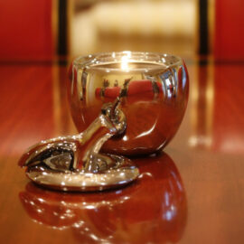 La Pomme Candle (Silver)