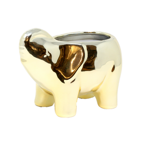 Gold Elephant Candle