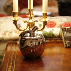 La Pomme Candle (Silver)